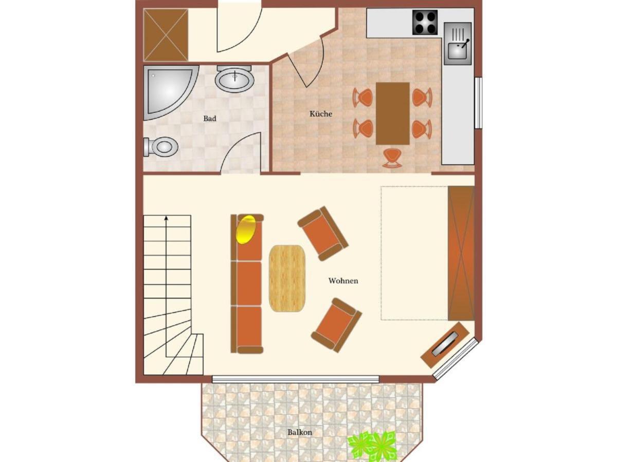 Apartmán Haus Duenenglueck, Whg 11 Cuxhaven Exteriér fotografie